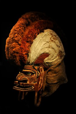 19. yüzyıl tatanua tören maskesi