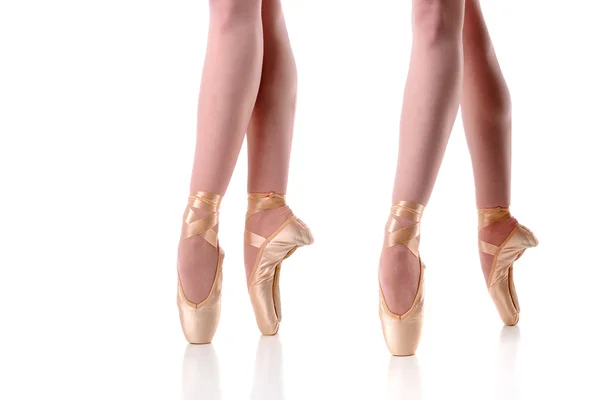 Nohy si baletka — Stock fotografie