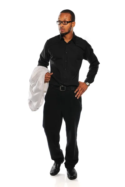 Young Businessman Standing — Stock Photo, Image