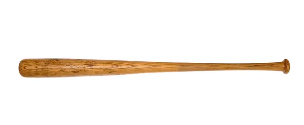 Baseball Bat Over White Background — Stock Photo, Image