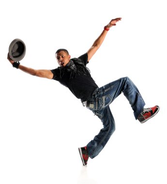 hip hop dans şapka ile