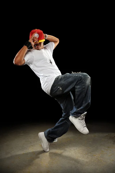 Hip hop dansare dansar — Stockfoto