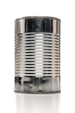 teneke kutu üzerinde beyaz