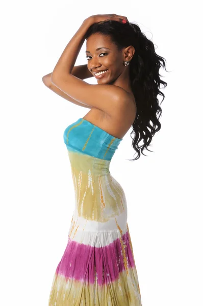 African American Woman Posing — Stock Photo, Image