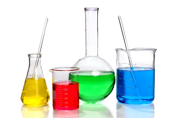 Laboratory Glassware Stock Photo