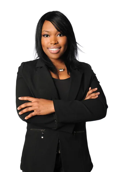 Afroamerikanische Geschäftsfrau Stockfoto