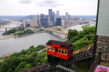 Pittsburgh görünümünden duquesne eğilmek