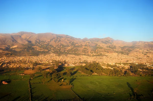 Stadt cajamarca peru — Stockfoto