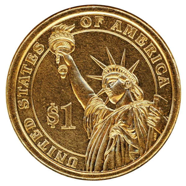 One Dollar US Coin — Stock Photo, Image