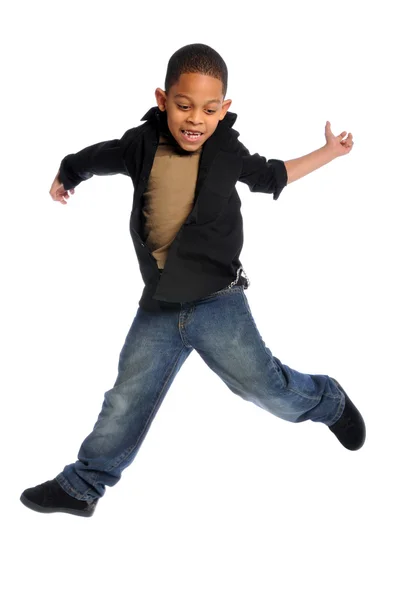 Young Child Jumping — Stock Photo, Image