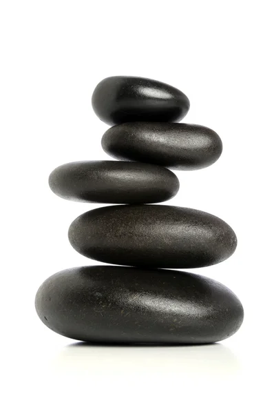 Πέντε μαύρες πέτρες — Φωτογραφία Αρχείου