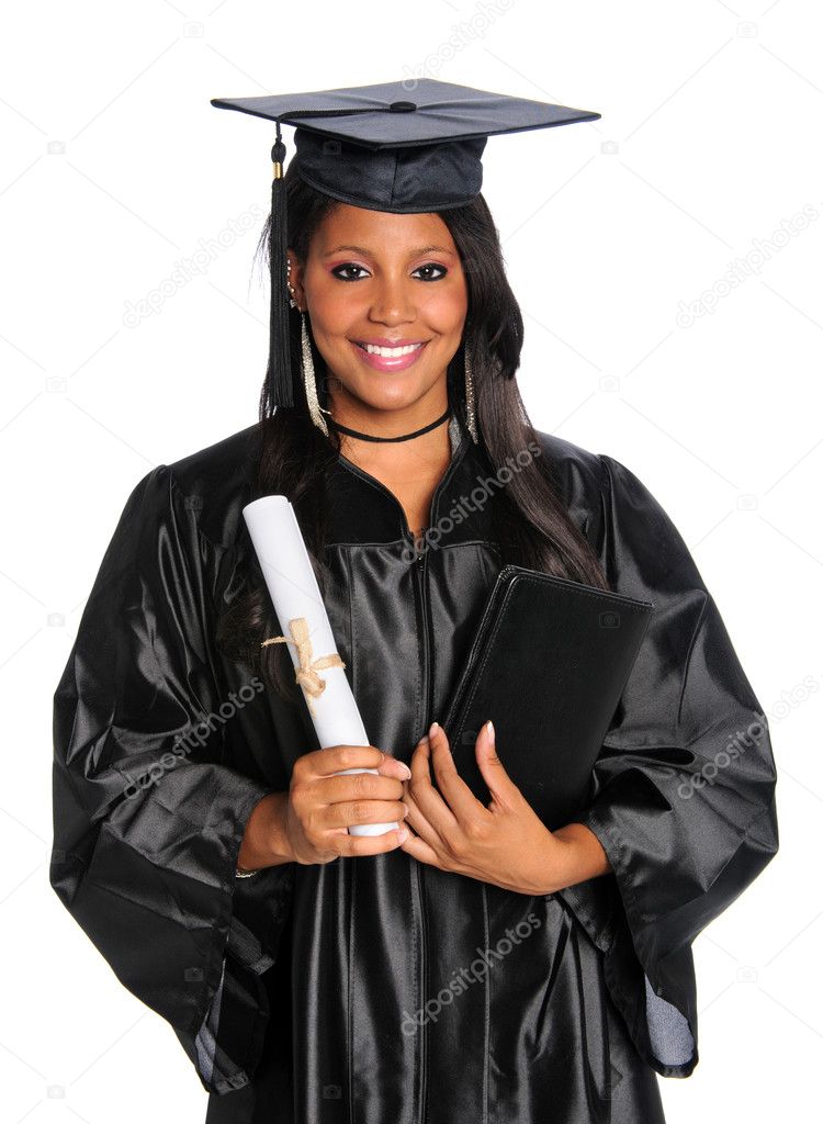 YOung Graduate Holding Diploma