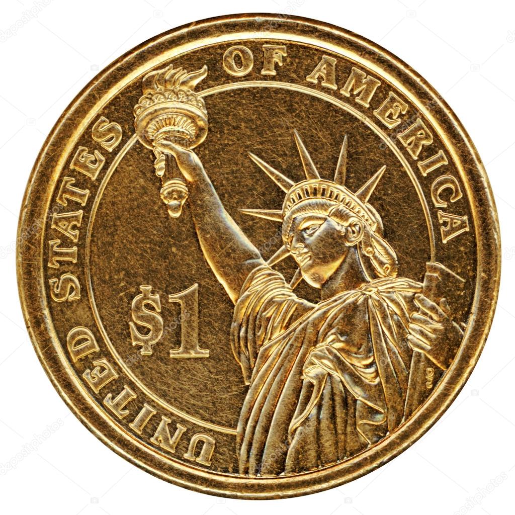 One Dollar US Coin