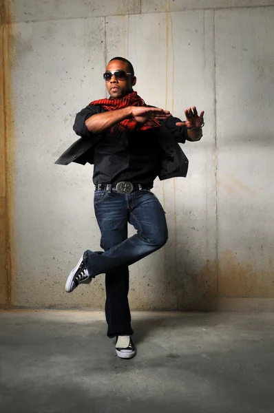 Hip hop danser — Stockfoto