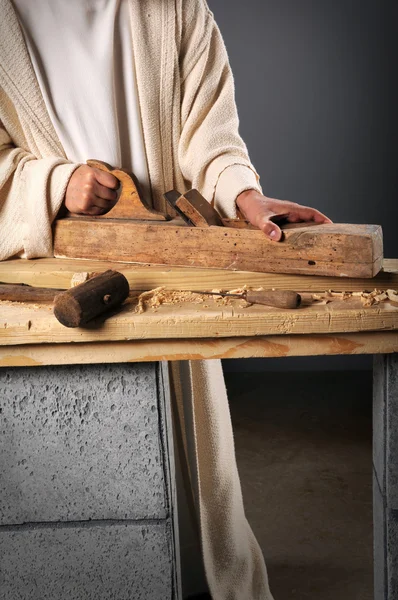 Gesù mani di lavoro — Foto Stock