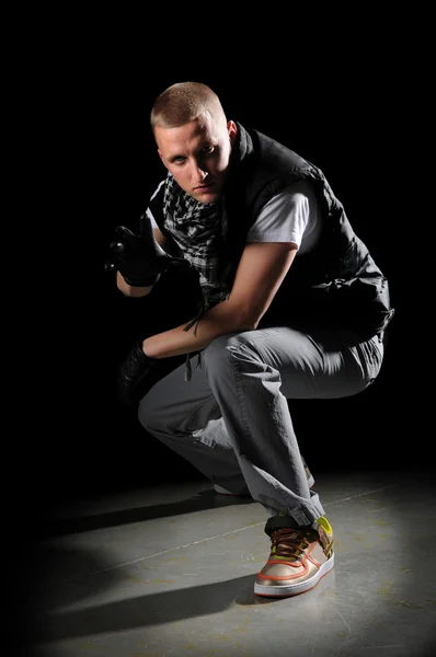 Hip Hop Dancer Performing — Stock Photo, Image