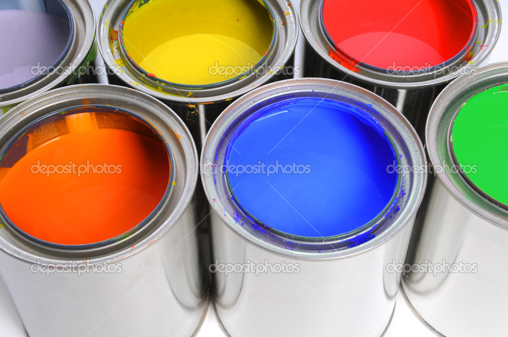 Open Cans of Paint Stock Photo by ©ginosphotos1 14566845