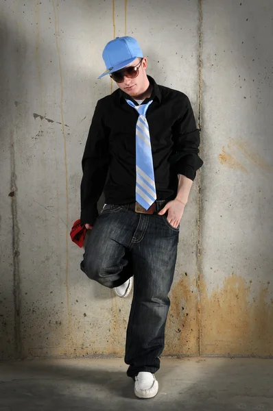 Young Hip Hop man Standing — Stock Photo, Image