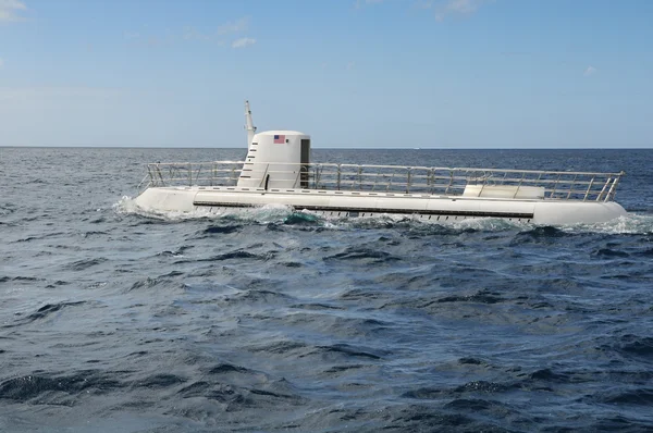 Recreational Submarine Surfacing — Stock Photo, Image