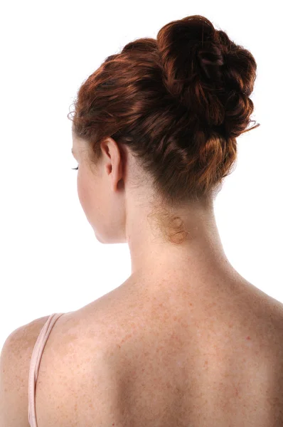 Ballerina Wearing Bun In Hair — Stock Photo, Image