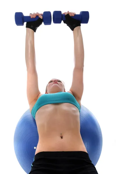 Woman Exercising — Stock Photo, Image