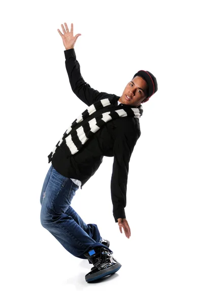 Jóvenes afroamericanos bailando —  Fotos de Stock