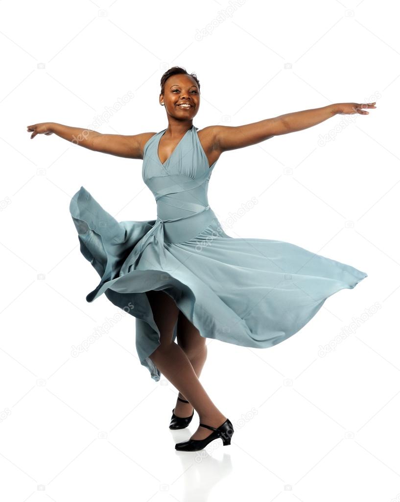 Donna che balla — Foto stock di © ginosphotos1 #14761629, image size:817x1024