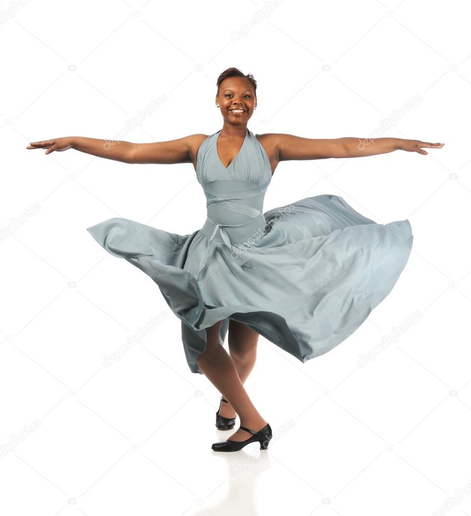Woman Dancing — Stock Photo © ginosphotos1 14761637