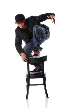 Hip Hop Dancer on Chair