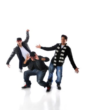 hip hop dansçıları sahne
