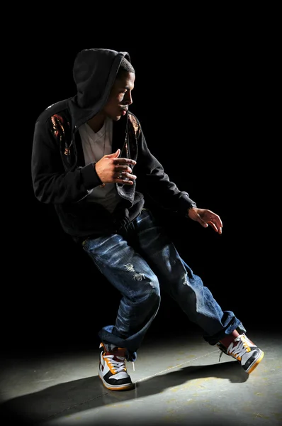 Hip Hop Dancer Performing — Stock Photo, Image