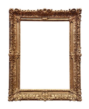 Barok altın çerçeve
