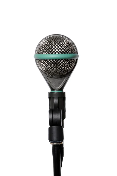 Микрофон на стенде — стоковое фото