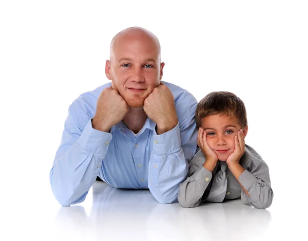 Padre e figlio — Foto Stock