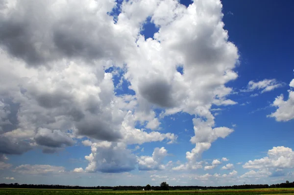 Paisaje nublado — Foto de Stock