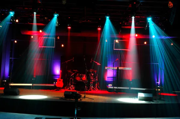 Luces de escenario — Foto de Stock