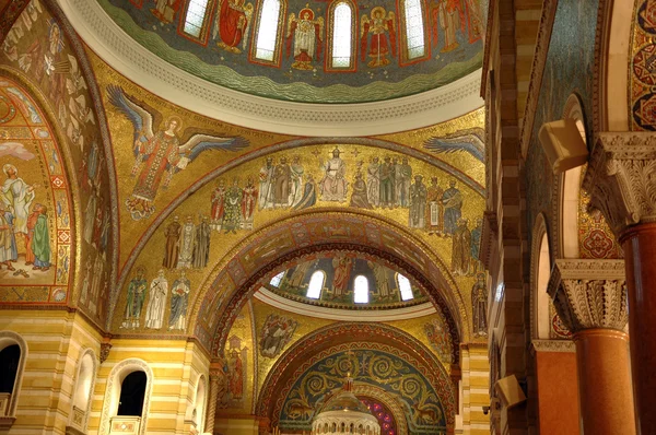 Интерьер собора Святого Людовика — стоковое фото