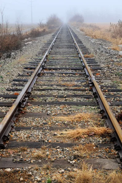 Railroad tracks — Stockfoto