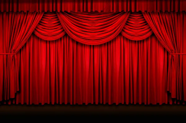 Stage Curtains — Stock Photo, Image