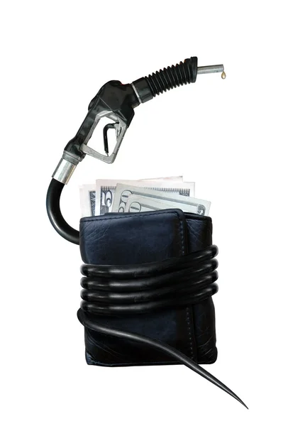 O custo da gasolina — Fotografia de Stock