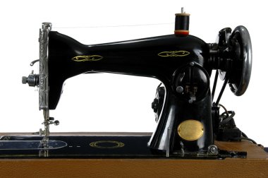 Vintage Sewing machine clipart