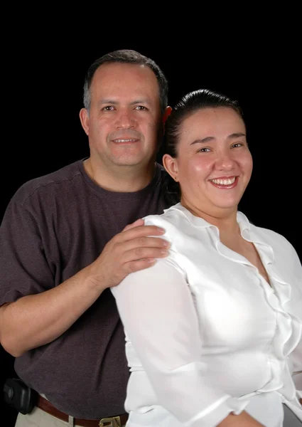 Pareja hispana — Foto de Stock