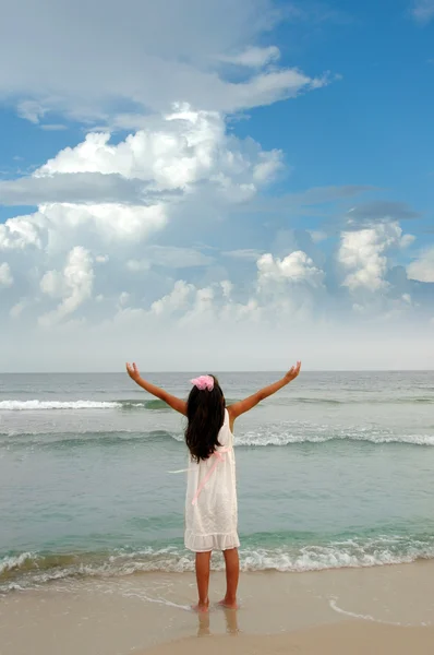 Girl Expressing Freedom — Stock Photo, Image