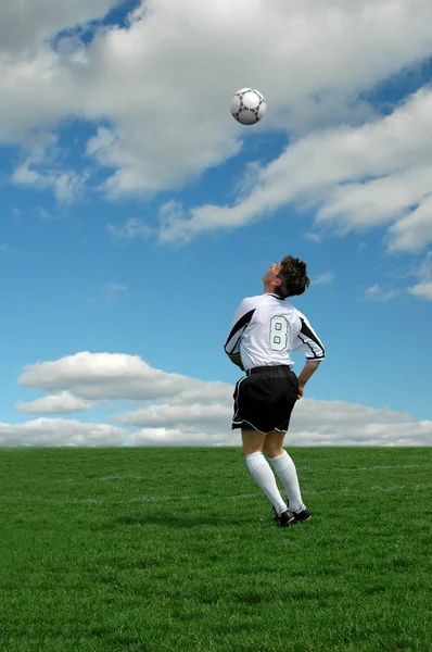 Giocatore di calcio — Foto Stock