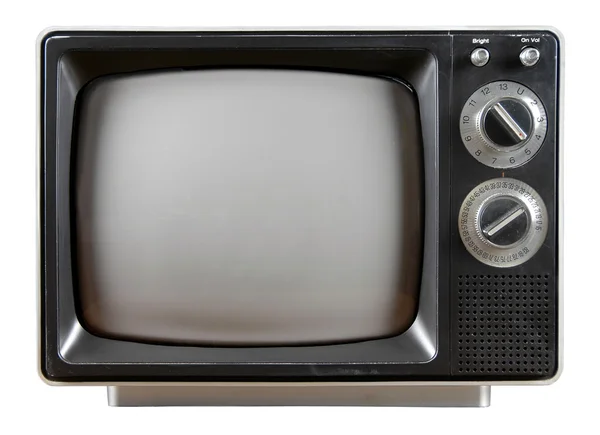 Vintage televizyon — Stok fotoğraf