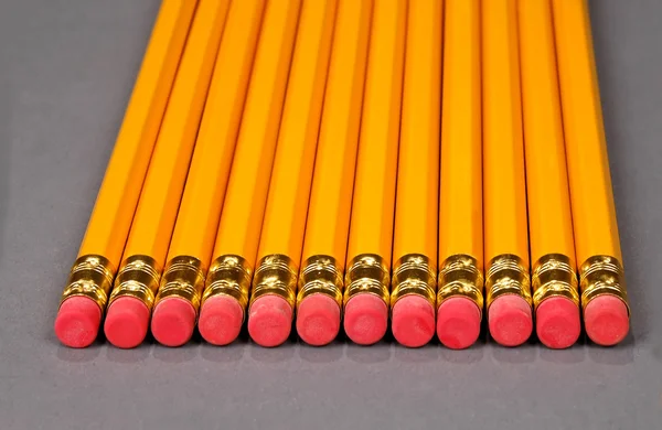 Pencils Alined Together — Stock Photo, Image