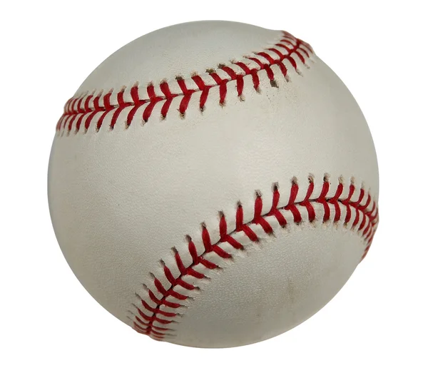 Baseball mit Clipping Pfad — Stockfoto