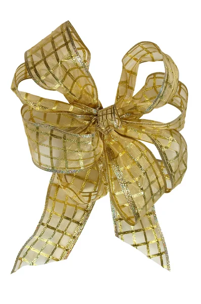 beyaz zemin üzerine sarı Noel yay