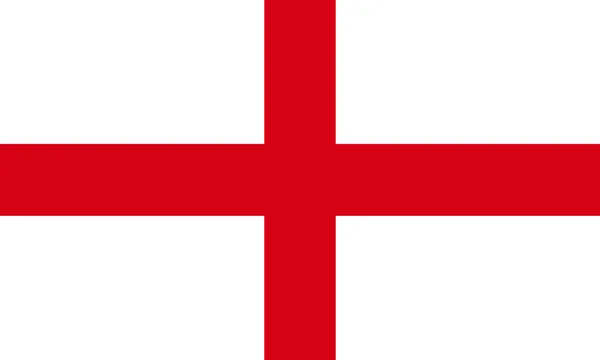Cruz de São Jorge da Inglaterra Bandeira — Fotografia de Stock