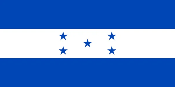 Flagge von Honduras — Stockfoto